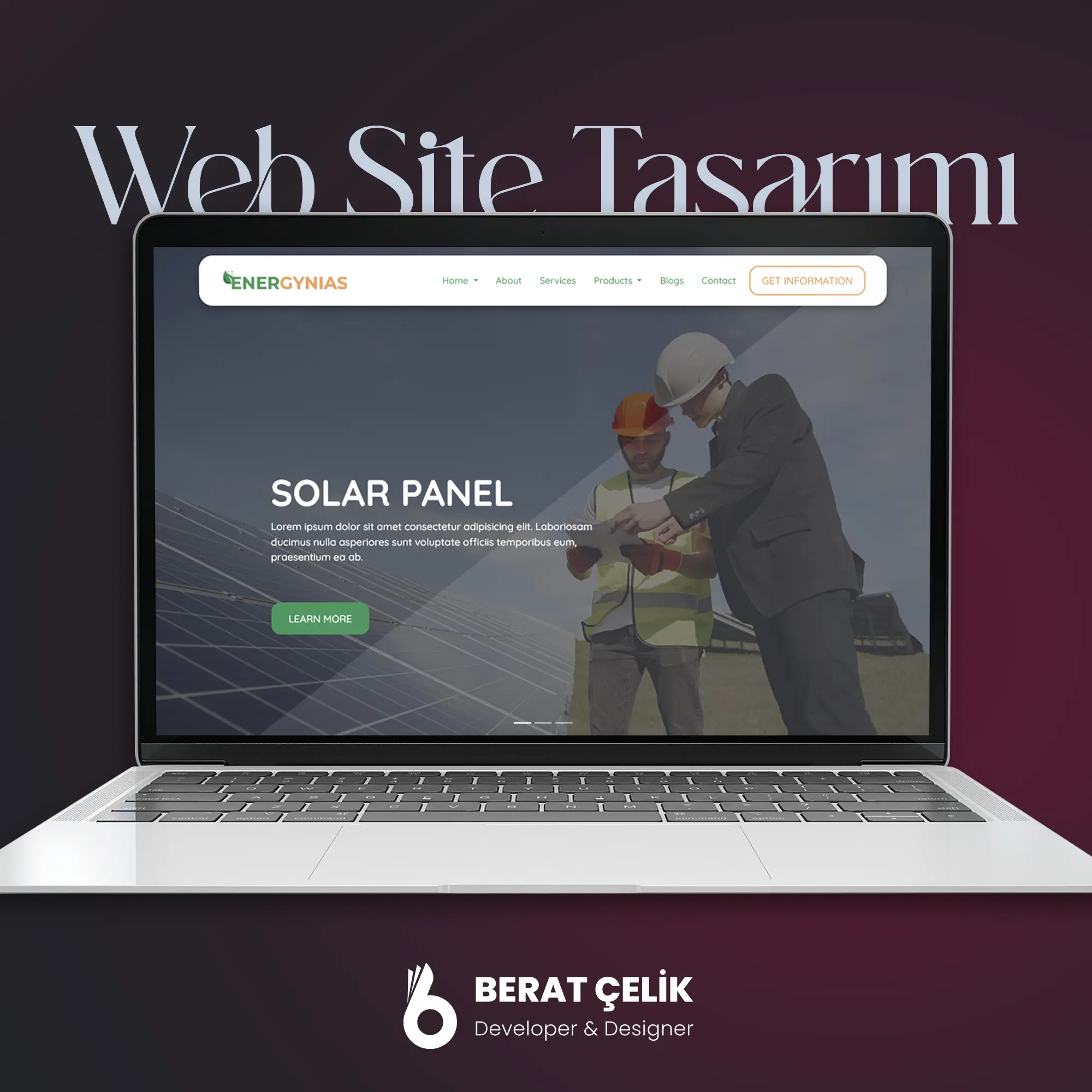 Kurumsal web site örneği